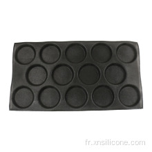 Grade alimentaire antiadhésif 14 pains Moule de cuisson en silicone